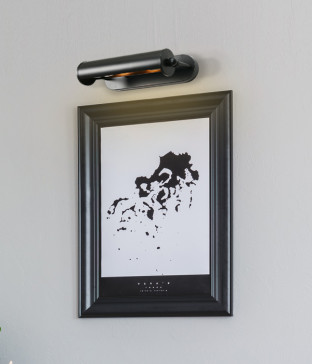 다니엘2등(흑색/브론즈) 벽부착등 갤러리벽등