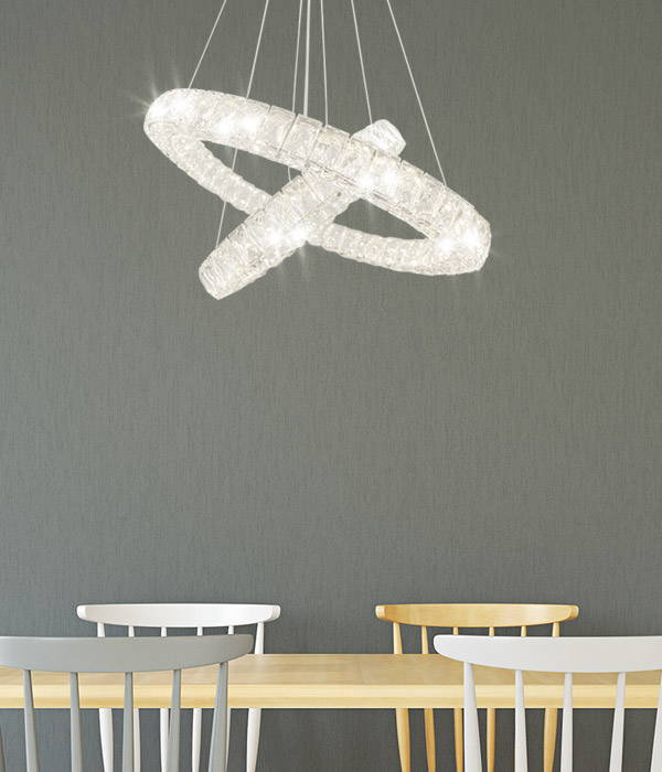 투링 크리스탈 식탁등 펜던트조명 50W