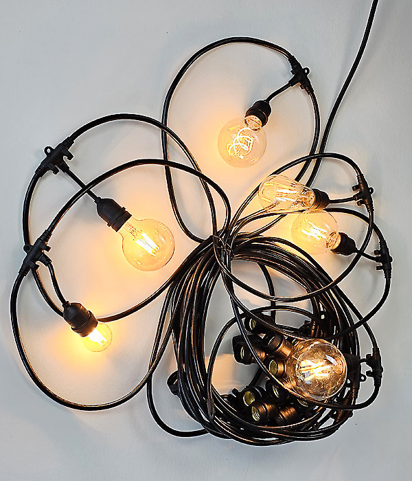 보자르 국산 전등선 파티조명 파티라이트 야외 알전구 줄전구