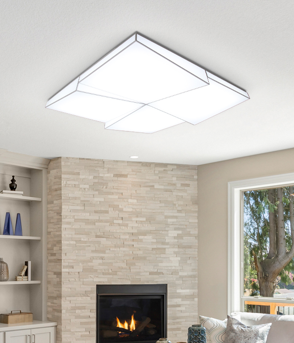 크로니 실크솔 거실전등 국산LED거실등 200W