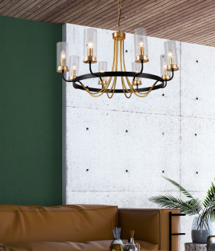 주베리 8등 거실조명 식탁전등 원형펜던트